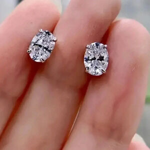 Rhinestone studs - gold or silver plated